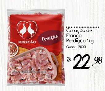 Giassi Supermercados Coração de Frango Perdigão 1kg oferta
