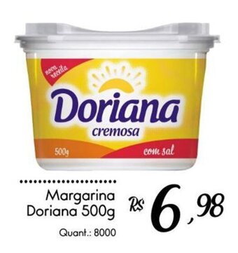 Giassi Supermercados Margarina Doriana 500g oferta