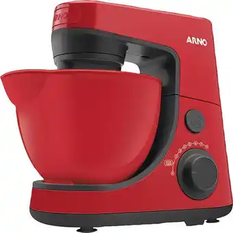 Casa e Vídeo Batedeira planetária arno daily sx86 600w 4l com 8 velocidades vermelha 127v oferta