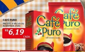 Assaí Atacadista CAFÉ PURO PACOTE A VÁCUO OU ALMOFADA 250G oferta