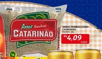 Assaí Atacadista ARROZ PARBOILIZADO CATARINÃO PACOTE 1KG oferta