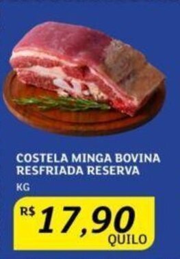 Assaí Atacadista COSTELA MINGA BOVINA RESFRIADA RESERVA KG oferta