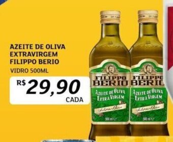 Assaí Atacadista AZEITE DE OLIVA EXTRAVIRGEM FILIPPO BERIO VIDRO 500ML oferta