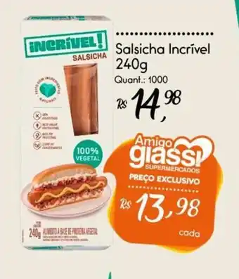 Salsicha Incrível 240g
