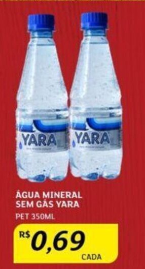 Assaí Atacadista ÁGUA MINERAL SEM GÁS YARA PET 350ML oferta
