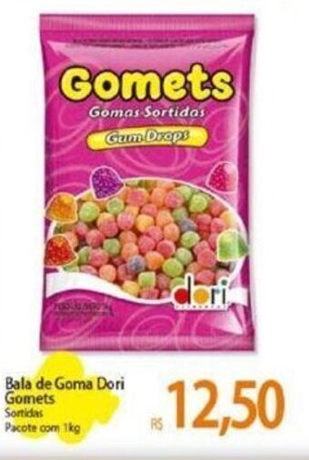 Atacadão Bala de Goma Dori Gomets Sortidas Pacote com 1kg oferta