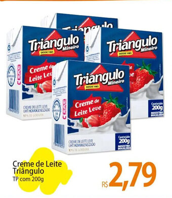 Atacadão Creme de Leite Triângulo TP com 200g oferta