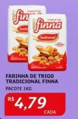 Assaí Atacadista FARINHA DE TRIGO TRADICIONAL FINNA PACOTE 1KG oferta