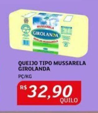 Assaí Atacadista QUEIJO TIPO MUSSARELA GIROLANDA PC/KG oferta