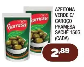 Azeitona Verde c/ Caroco Pramesa Sache 150g