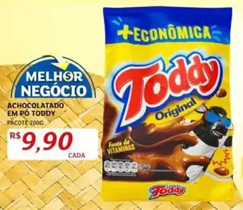 Assaí Atacadista ACHOCOLATADO EM PO TODDY PACOTE 200G oferta