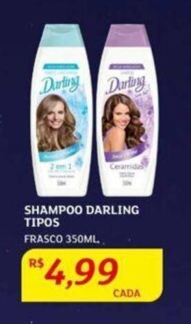 Assaí Atacadista SHAMPOO DARLING TIPOS FRASCO 350ML.. oferta