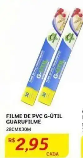 Assaí Atacadista FILME DE PVC G-ÚTIL GUARUFILME 28CMX30M oferta