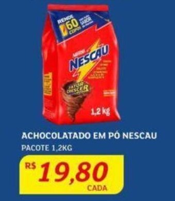 Assaí Atacadista ACHOCOLATADO EM PÓ NESCAU PACOTE 1,2KG oferta
