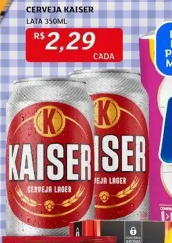 Assaí Atacadista CERVEJA KAISER LATA 350ML oferta