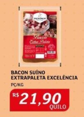 Assaí Atacadista BACON SUÍNO EXTRAPALETA EXCELÊNCIA PC/KG oferta