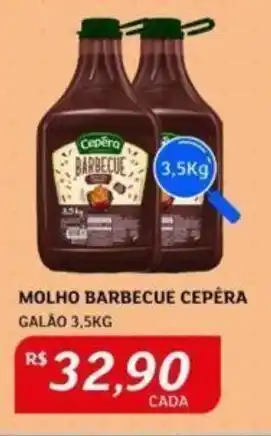 Assaí Atacadista MOLHO BARBECUE CEPÉRA GALÁO 3,5KG oferta