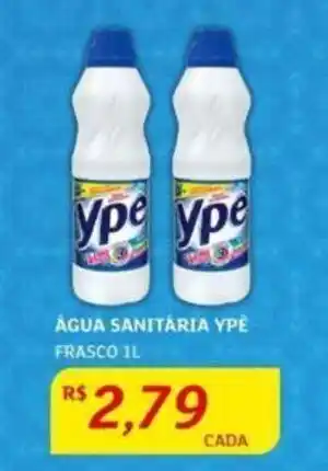 Assaí Atacadista ÁGUA SANITARIA YPĒ FRASCO 1L oferta