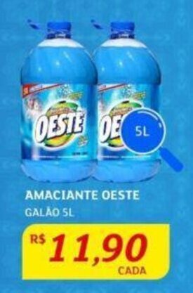 Assaí Atacadista AMACIANTE OESTE GALÃO 5L oferta