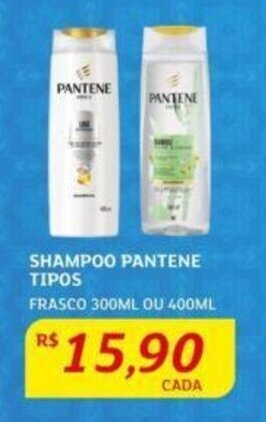 Assaí Atacadista SHAMPOO PANTENE TIPOS FRASCO 300ML OU 400ML oferta