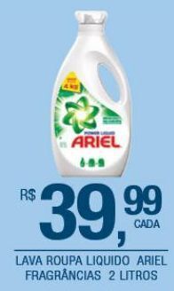 DB Supermercados Lava roupas líquido ariel 2l oferta