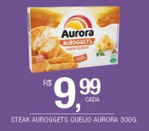 DB Supermercados Steak auroggets queijo aurora 300g oferta