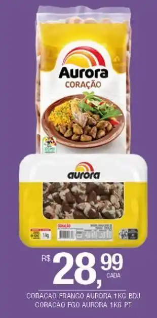 DB Supermercados Coraçao frango aurora lg oferta