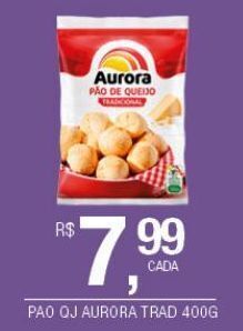 DB Supermercados Pão de queijo aurora 400g oferta
