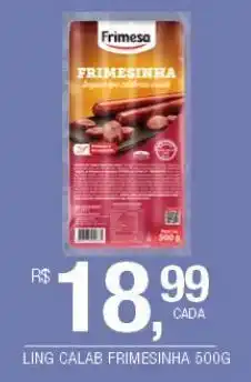 DB Supermercados Linguiça calabresa frimesinha 500g oferta
