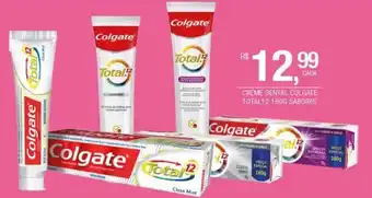 DB Supermercados Creme dental colgate total 12 180g oferta