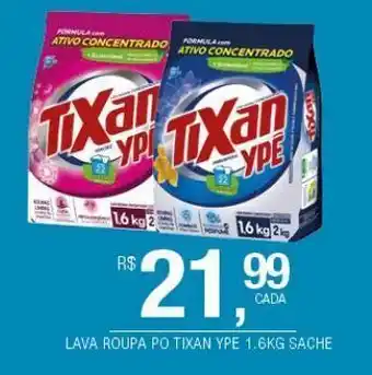 DB Supermercados Lava roupas em pó tixan ypê 1.6kg oferta