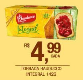 DB Supermercados Torrada bauducco integral 142g oferta