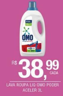 DB Supermercados Lava roupa liquido omo 3l oferta