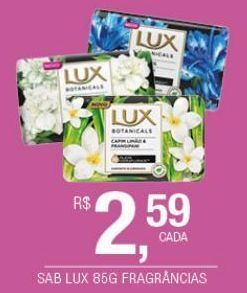 Sabonete lux 85g