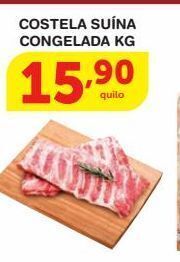 Roldão Costela suína congelada kg oferta