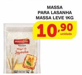 Roldão Massa para lasanha massa leve 1kg oferta
