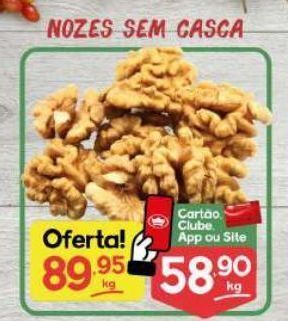 Nozes sem casca kg