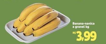 Extra Supermercado Banana-nanica a granel kg oferta