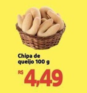 Extra Supermercado Chipa de queijo 100 g oferta