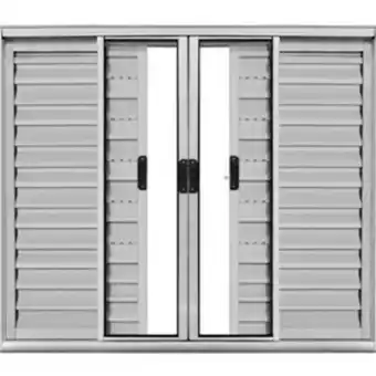 Leroy Merlin Veneziana 6 folhas aluminio brilhante 1.00x1.50 oferta
