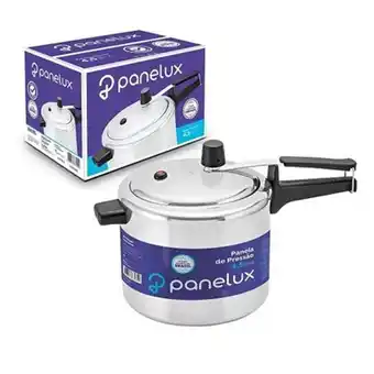 Nagumo Panela de pressão alumínio polido panelux 4,5l 1un oferta