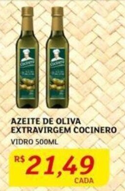 Assaí Atacadista AZEITE DE OLIVA EXTRAVIRGEM COCINERO VIDRO 500ML oferta