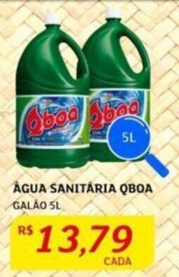 Assaí Atacadista AGUA SANITÁRIA QBOA GALÃO 5L oferta