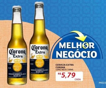 Assaí Atacadista CERVEJA EXTRA CORONA LONG NECK 330ML oferta