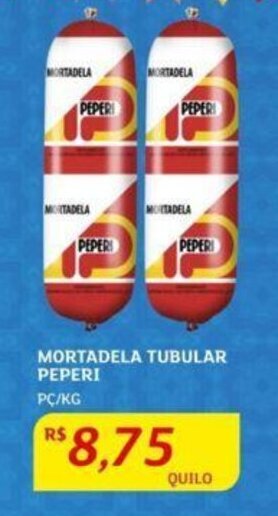 Assaí Atacadista MORTADELA TUBULAR PEPERI PC/KG oferta