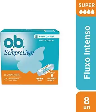 Arena Atacado Absorvente interno ob pro comfort super c/ 8 unid. oferta