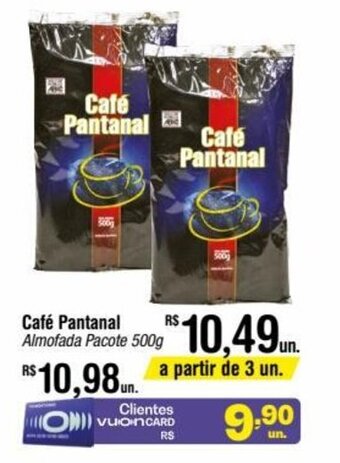 Café Pantanal Almofada Pacote 500g