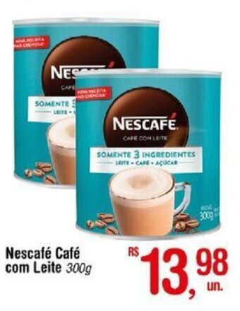 Fort Atacadista Nescafé Café com Leite 300g oferta