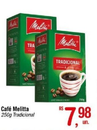 Fort Atacadista Café Melitta 250g Tradicional oferta