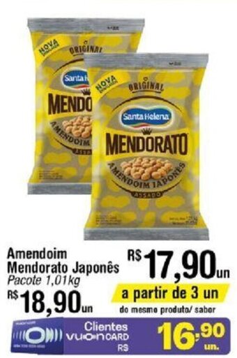 Amendoim Mendorato Japonés pacote 1.01kg